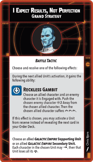 Shatterpoint I Expect Results, Not Perfection