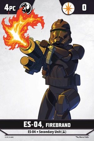 Shatterpoint ES 04 Firebrand Unit