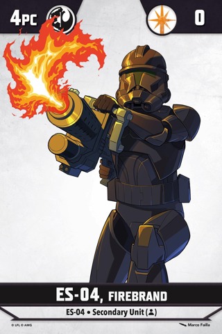 Shatterpoint ES 04 Firebrand Unit