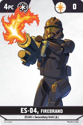 Shatterpoint ES 04 Firebrand Unit