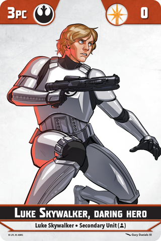 Shatterpoint Luke Skywalker, Daring Hero Unit