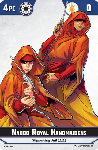 Shatterpoint Haindmaden Unit Card