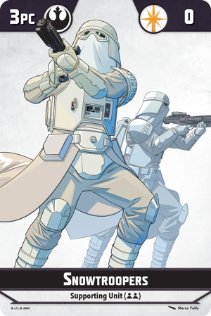 Shatterpoint Snowtroopers Unit Card