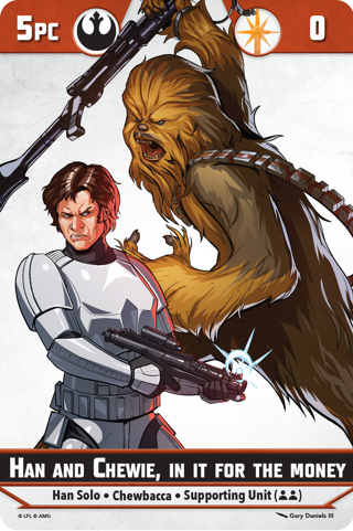 Shatterpoint Han And Chewie In It For The Money Unit