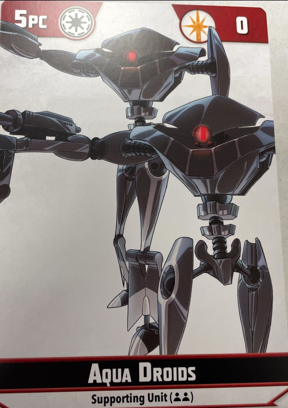 スターウォーズ クローンウォーズ アクア ドロイド AQUA DROID