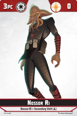 Shatterpoint Nossor Ri Unit Card