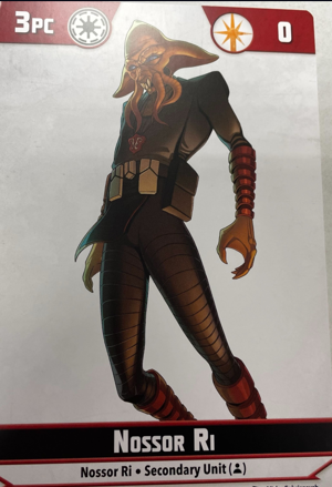 Shatterpoint Nossor Ri Unit Card