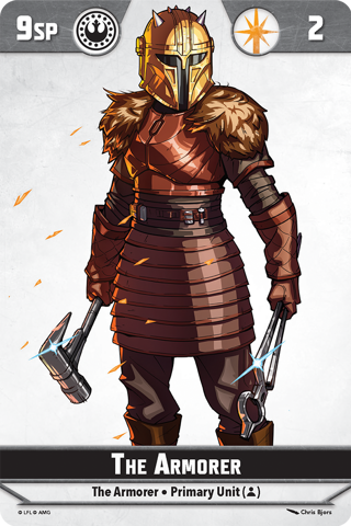 Shatterpoint Armorer Unit Card