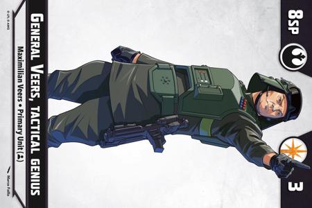 Shatterpoint General Veers Tactical Genius Unit Card