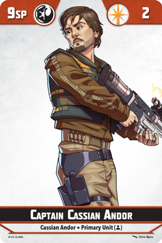 Shatterpoint Captain Cassian Andor Character