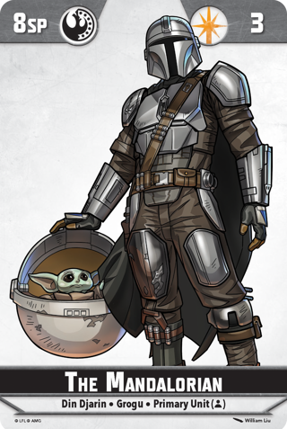 Shatterpoint The Mandalorian Unit Card