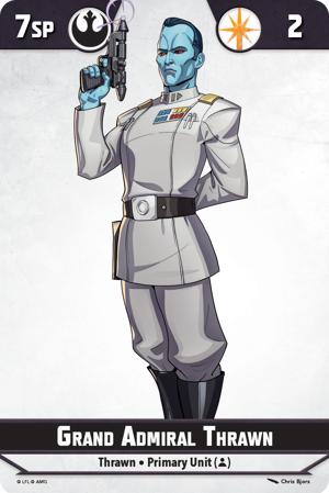 Shatterpoint Grand Admiral Thrawn Unit