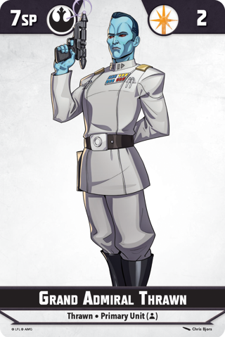 Shatterpoint Grand Admiral Thrawn Unit
