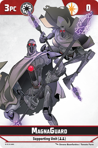 Star Wars Shatterpoint Magnaguard Unit Card